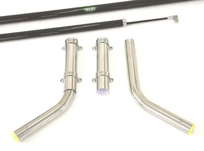 リガー　L型パイプ＆横付ロッドホルダー＆ロッドセット [350]