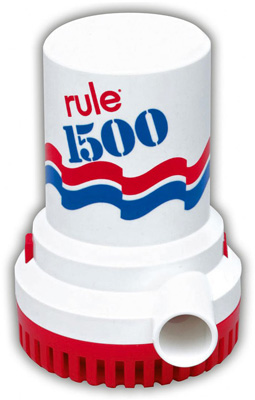 ruleルール ビルジポンプ 1500GPH マニュアル式 ruleルール ビルジポンプ 1500GPH マニュアル式