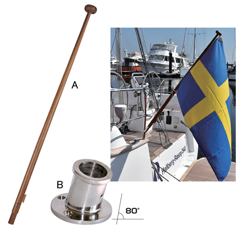 PLASTIMO フラッグポール&ソケット PLASTIMO フラッグポール&ソケット