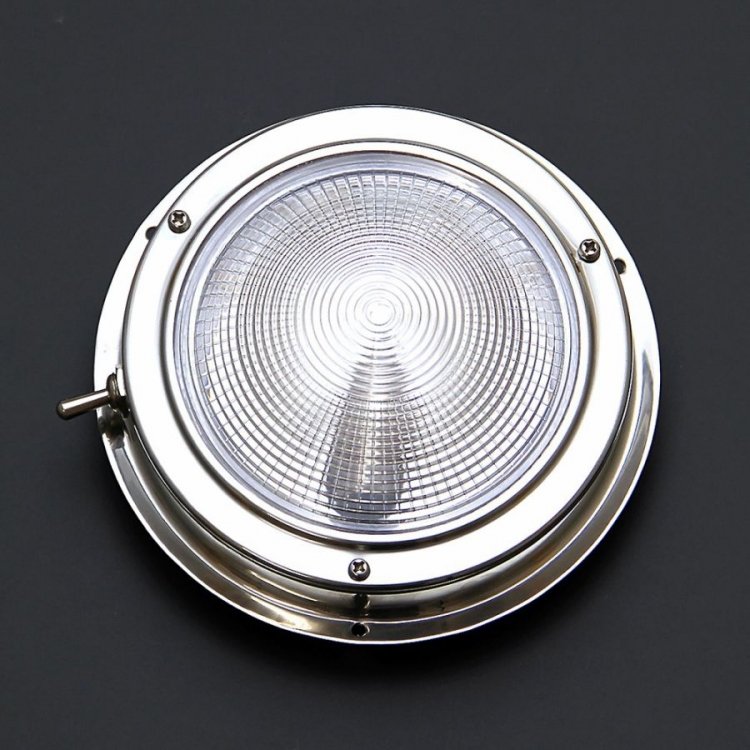 vetus ドームライトステンレス製 3インチ vetus ドームライトステンレス製 3インチ