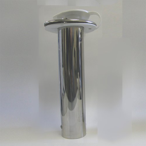 ステンレス製埋込型ロッドホルダー(キャップあり) ステンレス製埋込型ロッドホルダー(キャップあり)