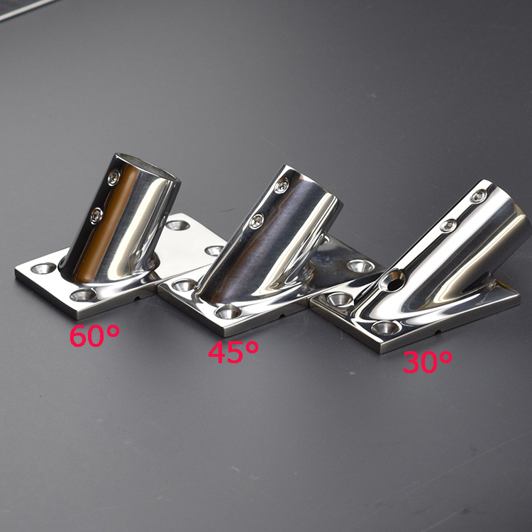 傾斜付き角レールベース 22mmパイプ用 傾斜付き角レールベース 22mmパイプ用