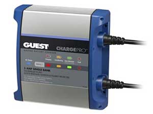 GUEST バッテリーチャージャー 12V 5Amp #2708A GUEST バッテリーチャージャー 12V 5Amp #2708A
