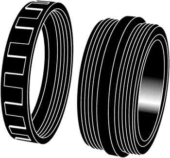 MARINCO シーリングカラー&リング 125V50A、250V50A共用 MARINCO シーリングカラー&リング 125V50A、250V50A共用