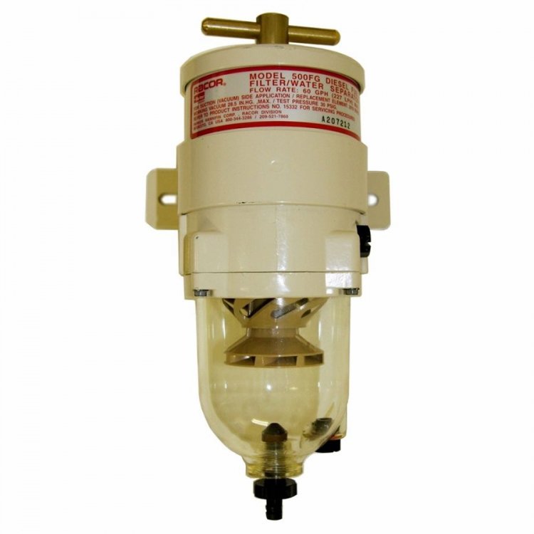 レイコー ディーゼル燃料フィルター/油水分離器 500FGシリーズ レイコー ディーゼル燃料フィルター/油水分離器 500FGシリーズ