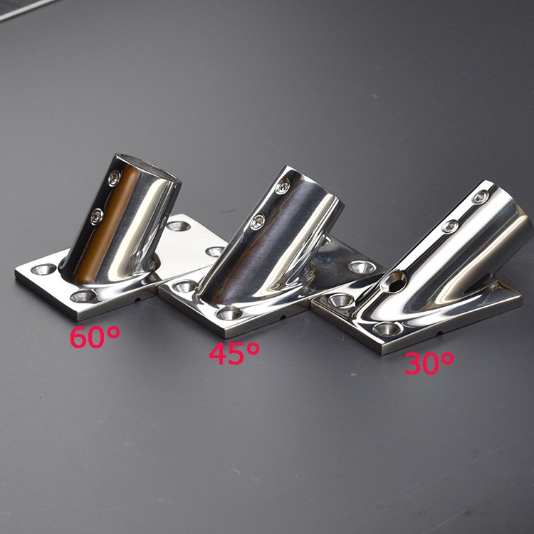 傾斜付き角レールベース 25mmパイプ用 傾斜付き角レールベース 25mmパイプ用