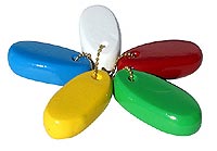 フローティングキーホルダー オーバル型 フローティングキーホルダー オーバル型