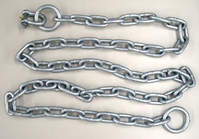 ヤマハ アンカーチェーン 亜鉛メッキ リング&シャックル付き ヤマハ アンカーチェーン 亜鉛メッキ リング&シャックル付き
