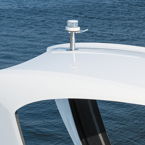 ヤマハ 航海灯マスト キャノピー有り ヤマハ 航海灯マスト キャノピー有り